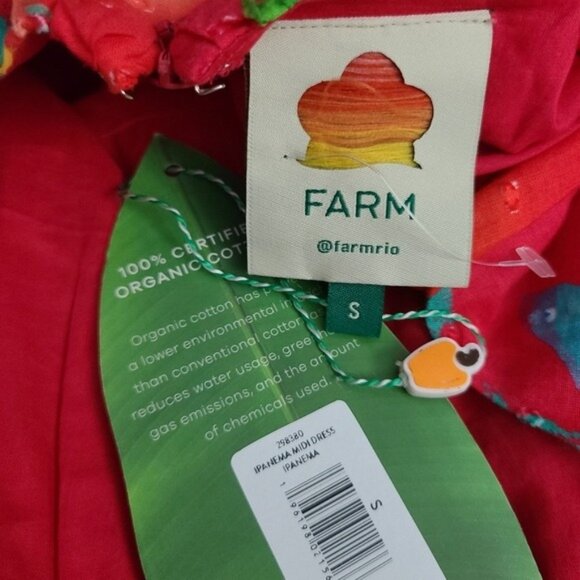 NWT - Farm Rio Ipanema Dress, Size Small - Picture 8 of 12